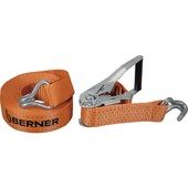 Ratschen-Zurrgurt mit Doppelspitzhaken, 2500daN direkter Zug, 8 m